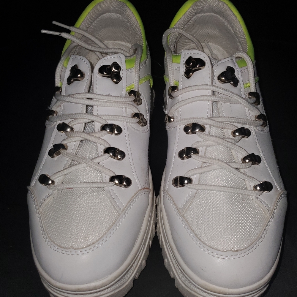 So Me platform Sneakers, size 8, white